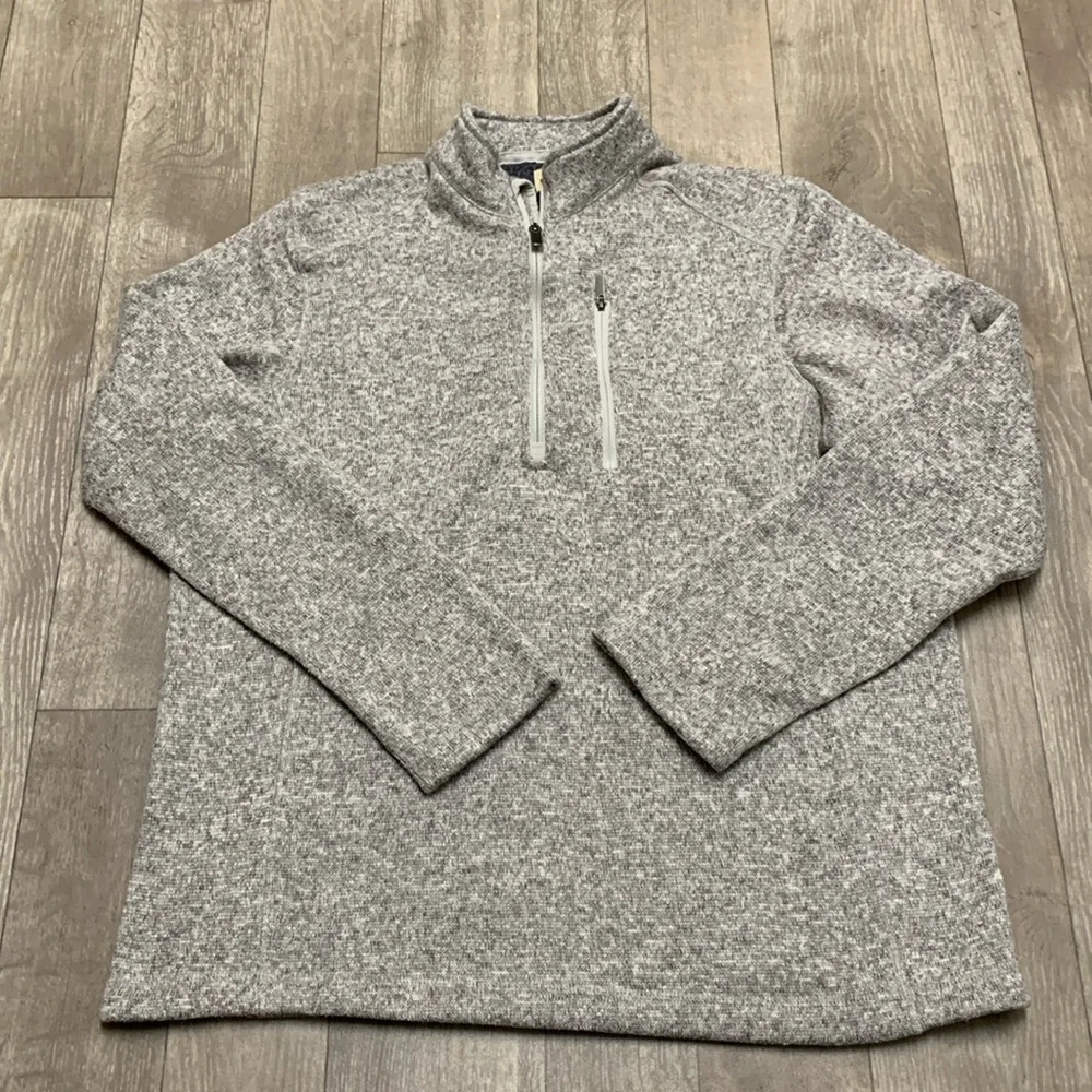 Mens Woolrich Quarter Zip Fleece Sweater Shirt‎ Jacket Pullover